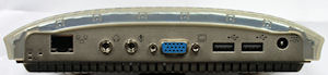 Wyse WT1200LE back panel