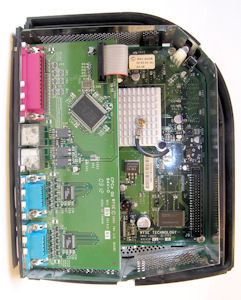 inside