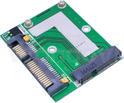 mSATA adaptor thin client