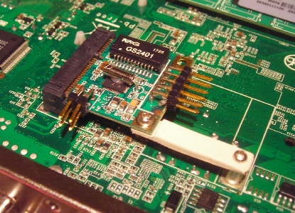miniPCIe ethernet adapter header