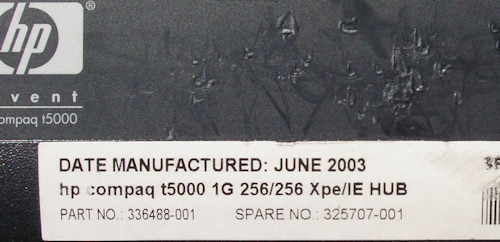T5000 Label