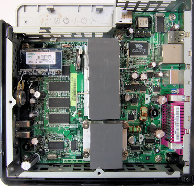 inside view of HP t5135