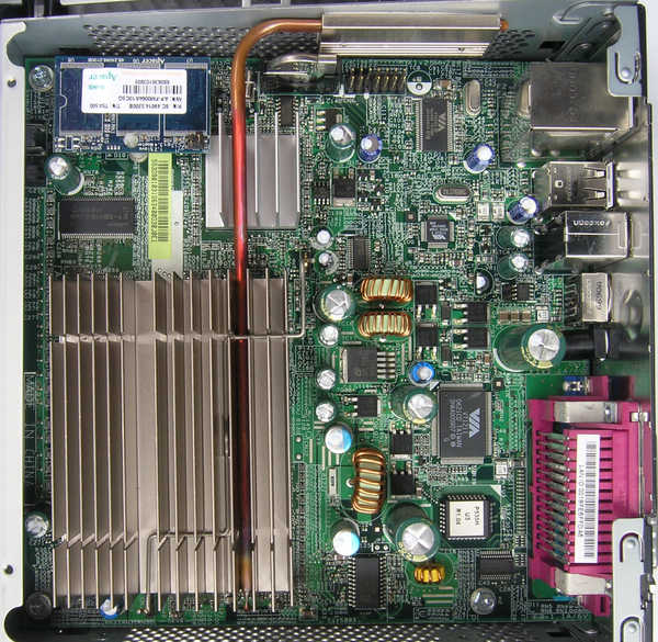 HP t5520 thin client circuit board