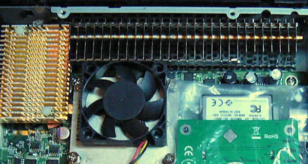 Cooling fans fitted to t5730