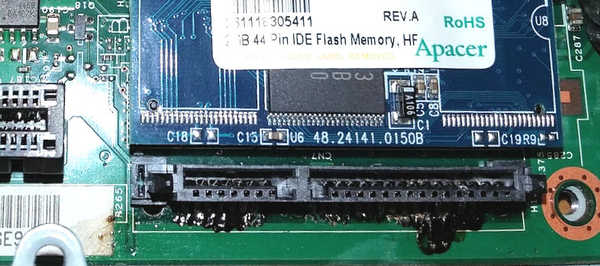 Second SATA port on HP t5740