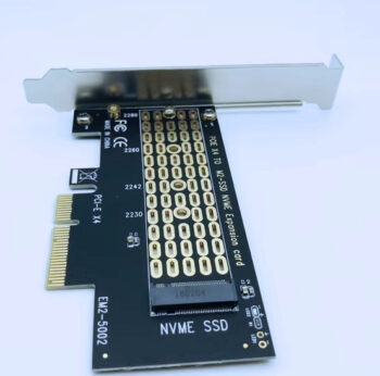PCIe x 4 NVME interface