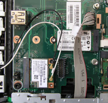 HP t620 wireless card and flash drive