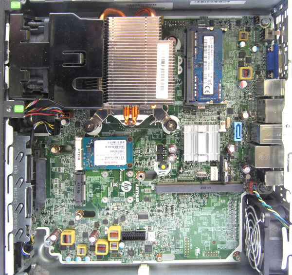 inside the HP t820 thin client