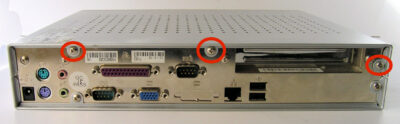 Neoware CA10 cover removal