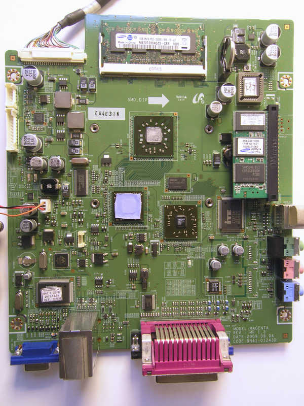 Samsung TC190 circuit board