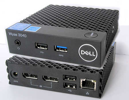 Specification and hardware description of the Wyse 3040 (N10D) Thin Client