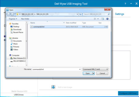 Wyse USB Imaging Tool