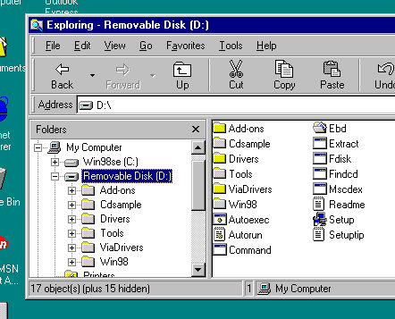Control Panel USB list